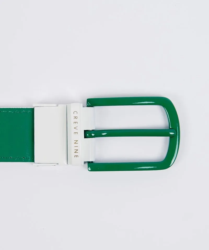 CREVE NINE: Reversible Women's Belt - Ivory