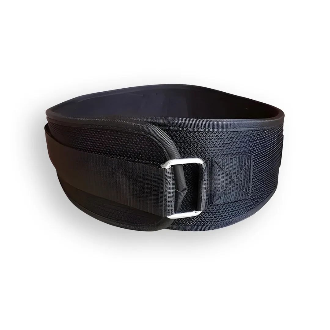 Curved Weight Lifting Belt with Lumbar Back Support