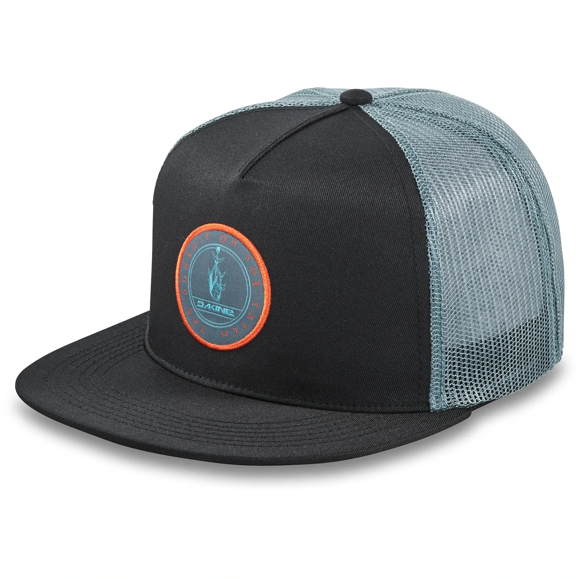 Dakine Pursuit Flat Bill Trucker Hat - Vintage Blue