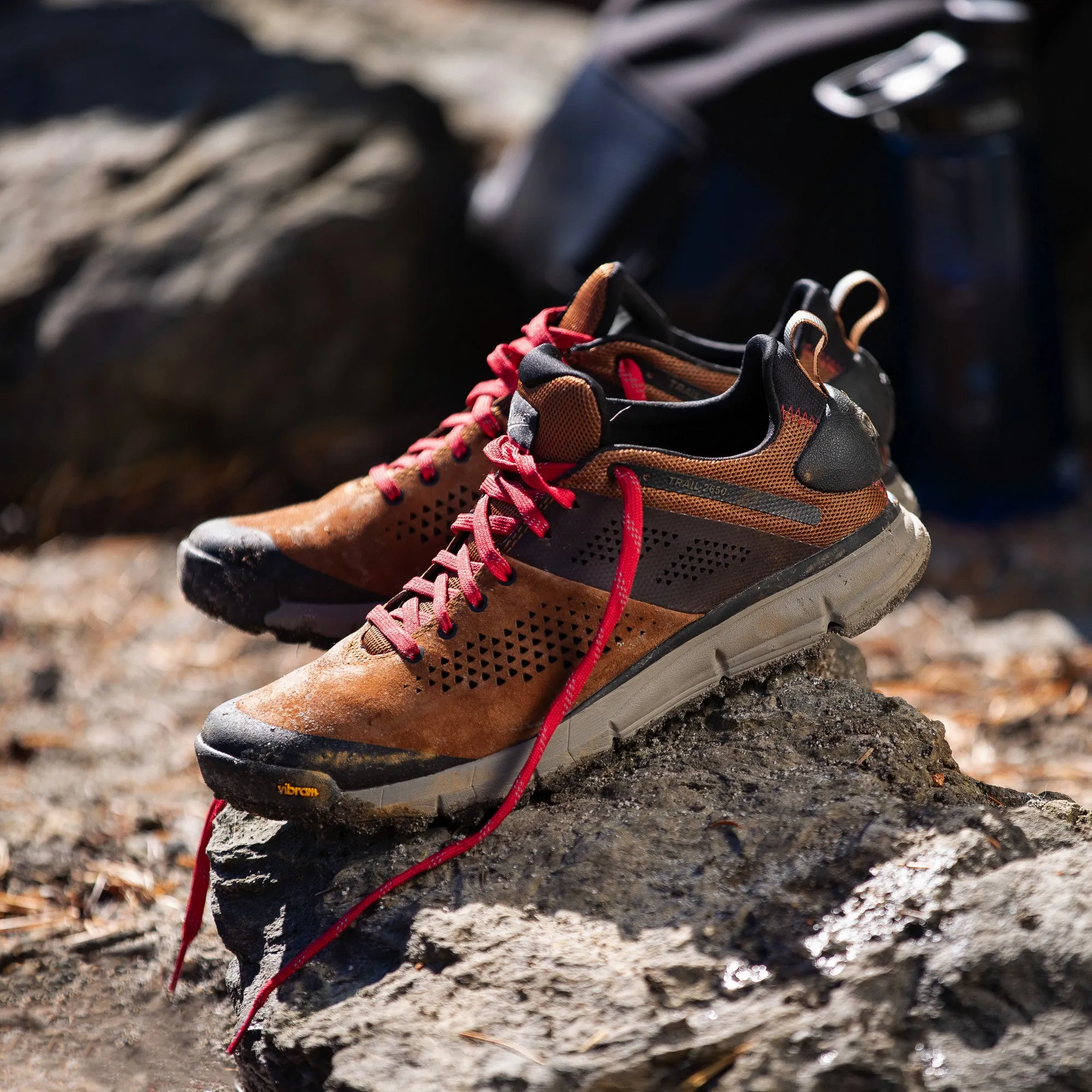 Danner 61272 Men's Trail 2650 3" Hiking Shoe - Lightweight Brown Footwear
