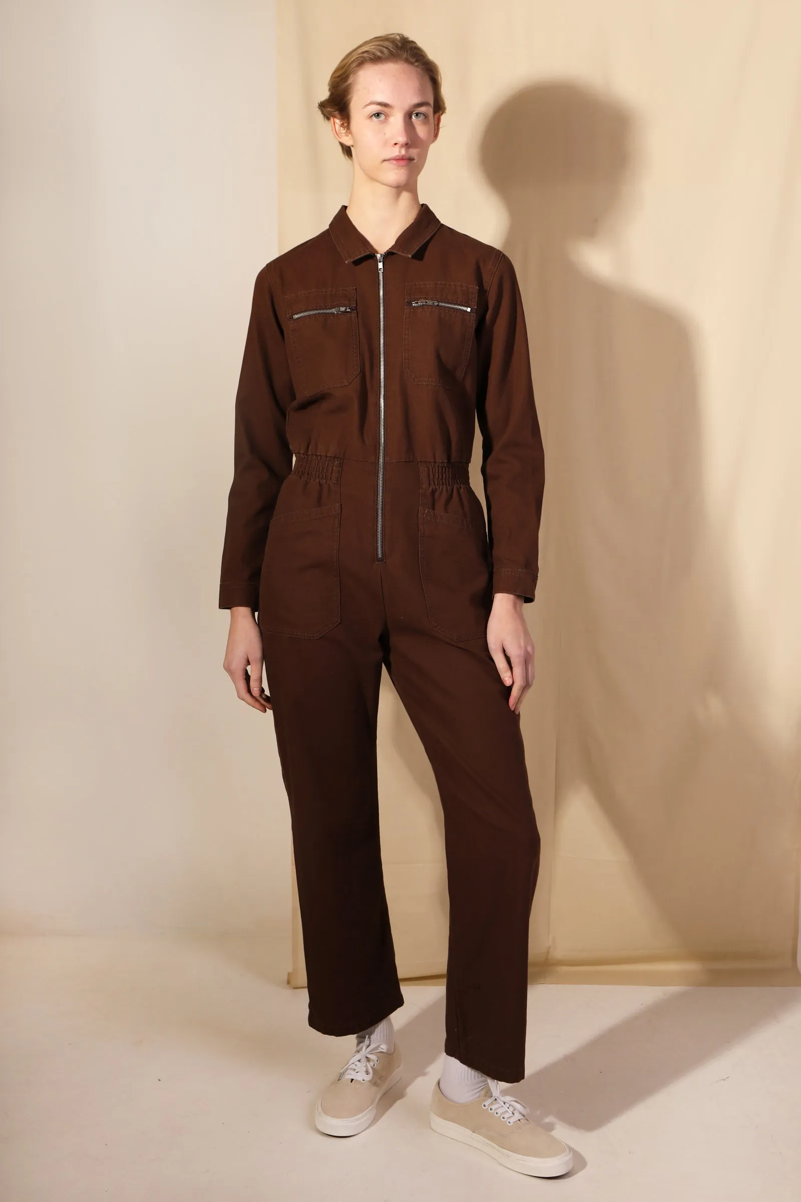 Danny Boilersuit Chocolate Canvas