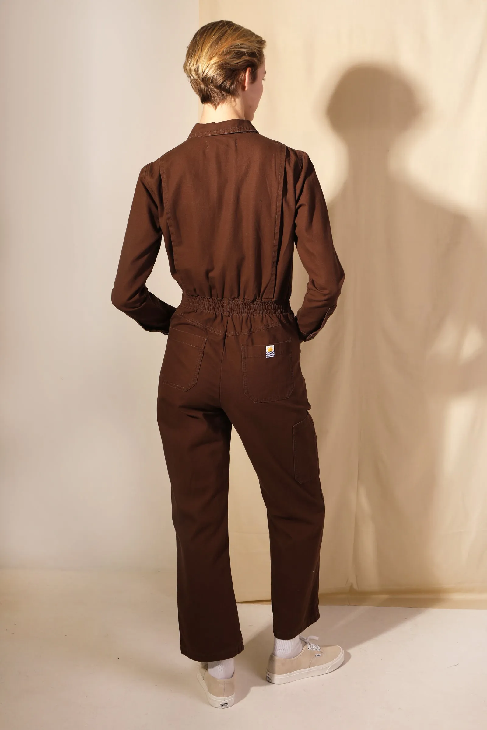 Danny Boilersuit Chocolate Canvas