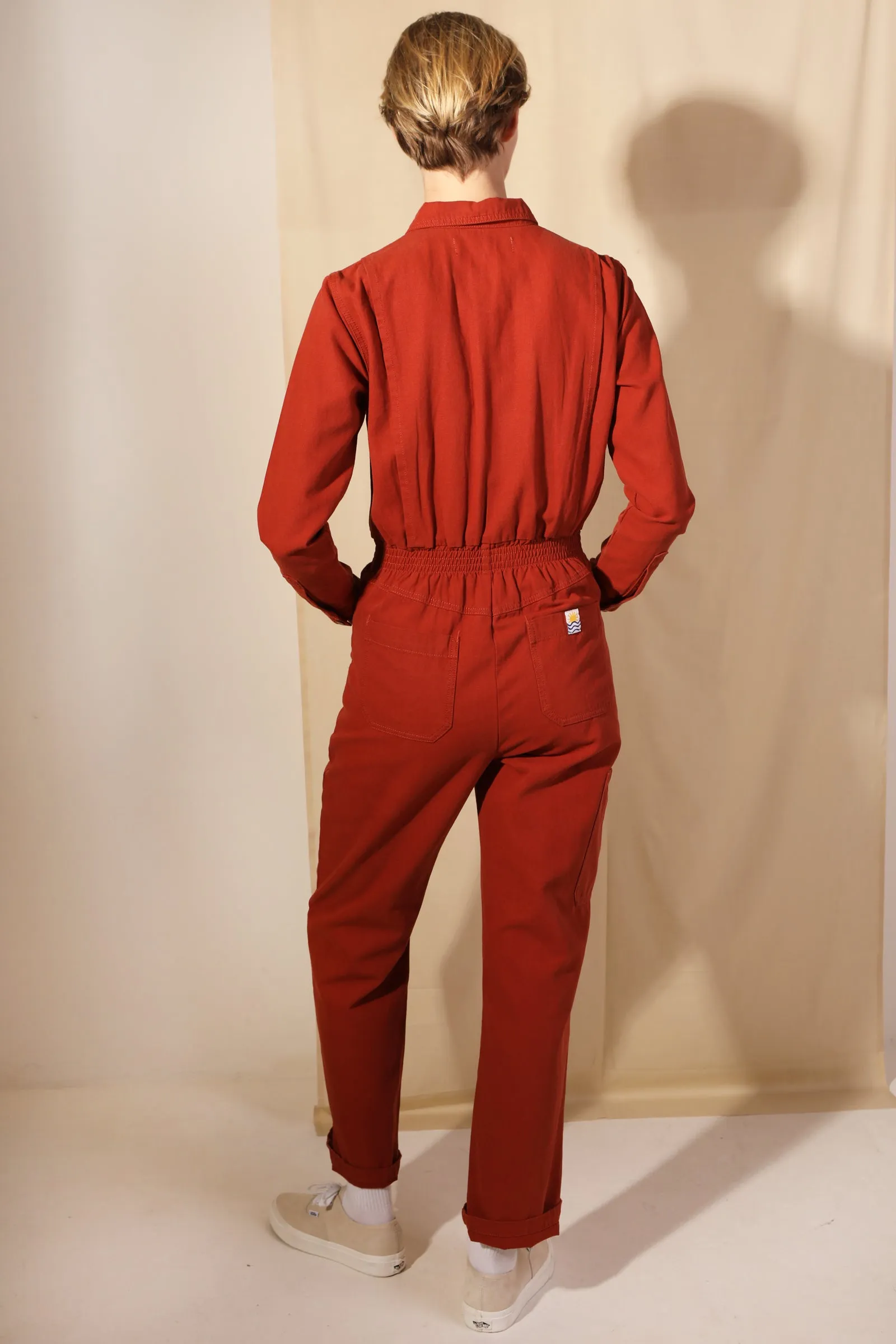 Danny Boilersuit Rust Canvas