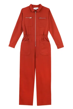Danny Boilersuit Rust Canvas
