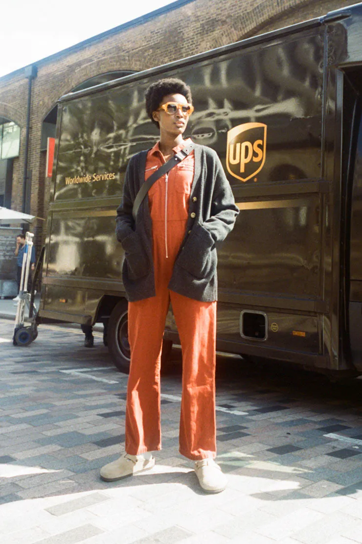 Danny Boilersuit Rust Canvas