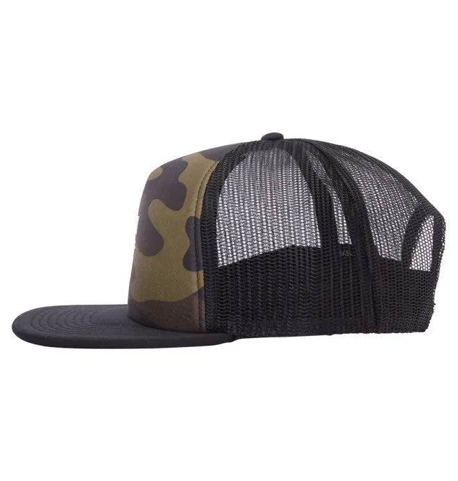 DC Men's Gas Station Trucker Hat - Woodland Camo