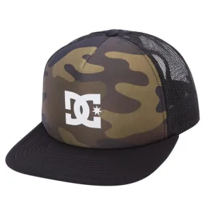 DC Men's Gas Station Trucker Hat - Woodland Camo