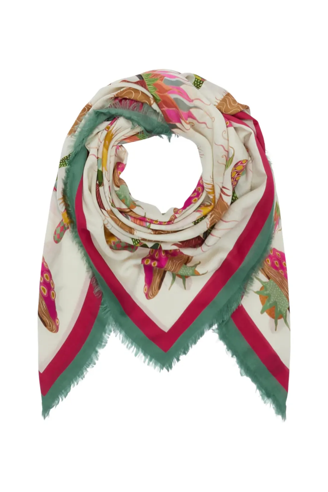 Delight Wash Scarf | Carré Silk Multi