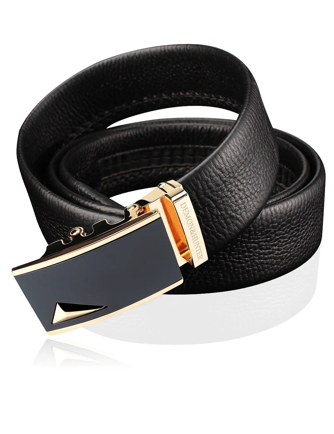 Demon&Hunter Luxury Series Men's Belt Auto Buckle DH-ABL/No.1 UPC:645080843057