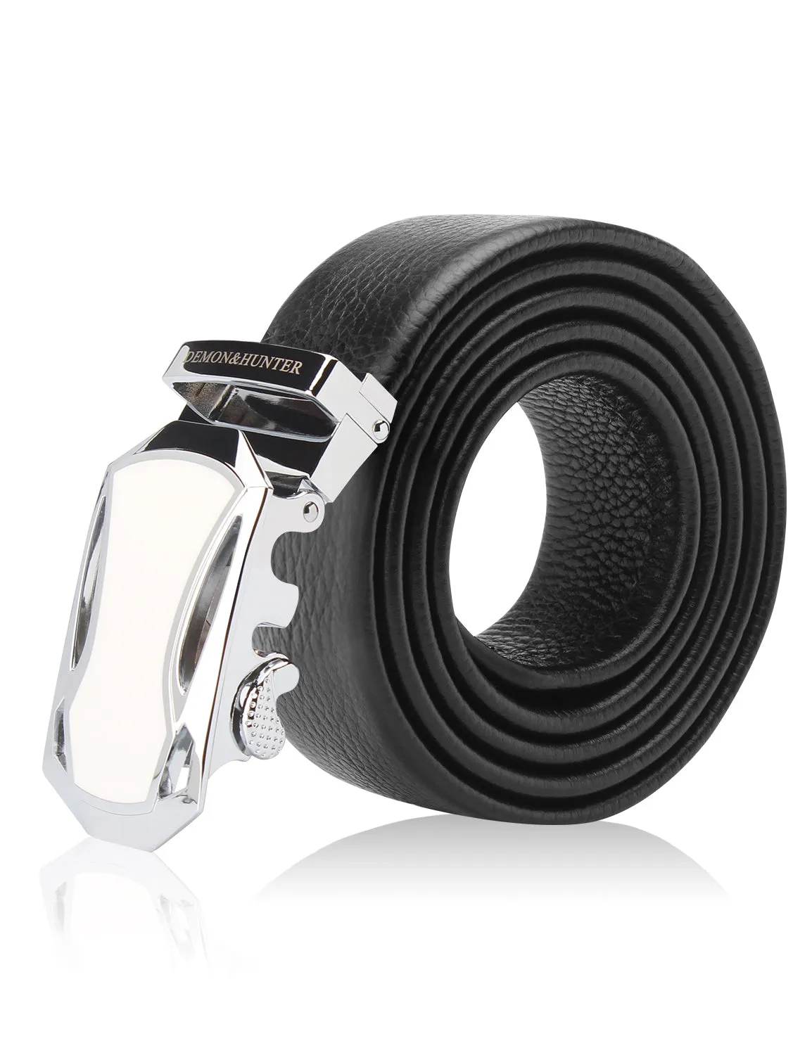 Demon&Hunter Luxury Series Men's Belt Auto Buckle DH-ABL/No.1 UPC:645080843057