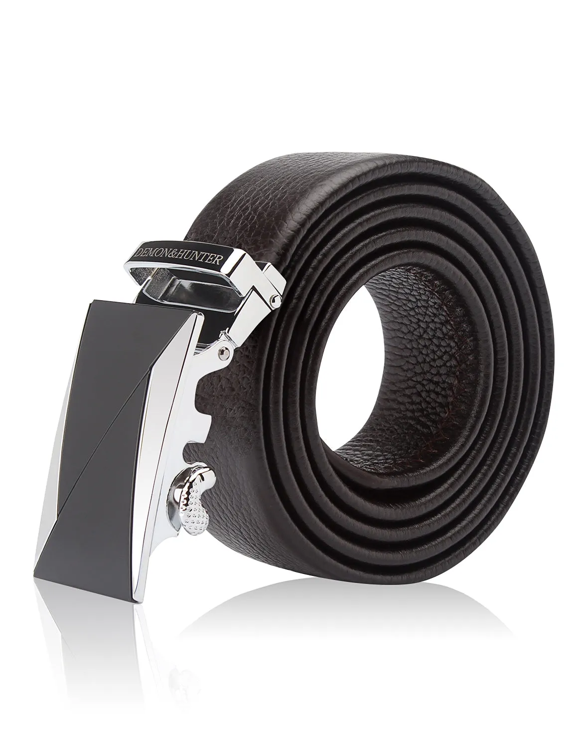 Demon&Hunter Luxury Series Men's Belt Auto Buckle DH-ABL/No.1 UPC:645080843057