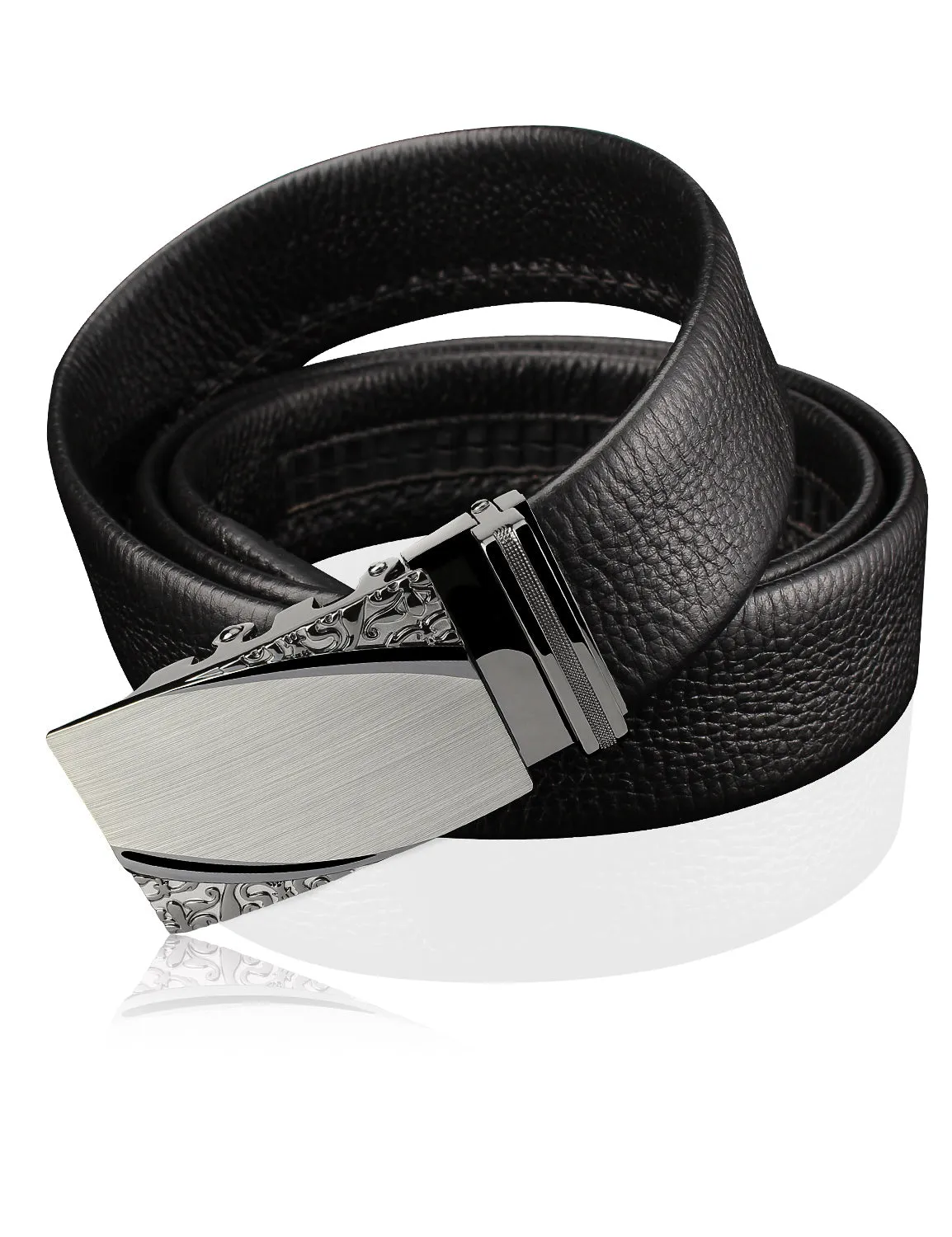 Demon&Hunter Luxury Series Men's Belt Auto Buckle DH-ABL/No.1 UPC:645080843057