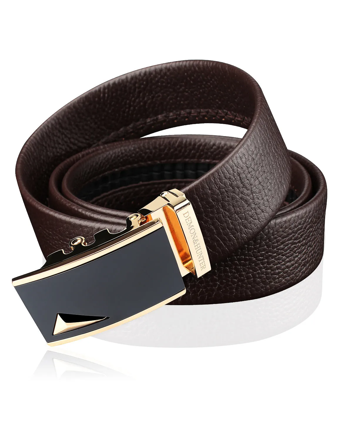 Demon&Hunter Luxury Series Men's Belt Auto Buckle DH-ABL/No.1 UPC:645080843057