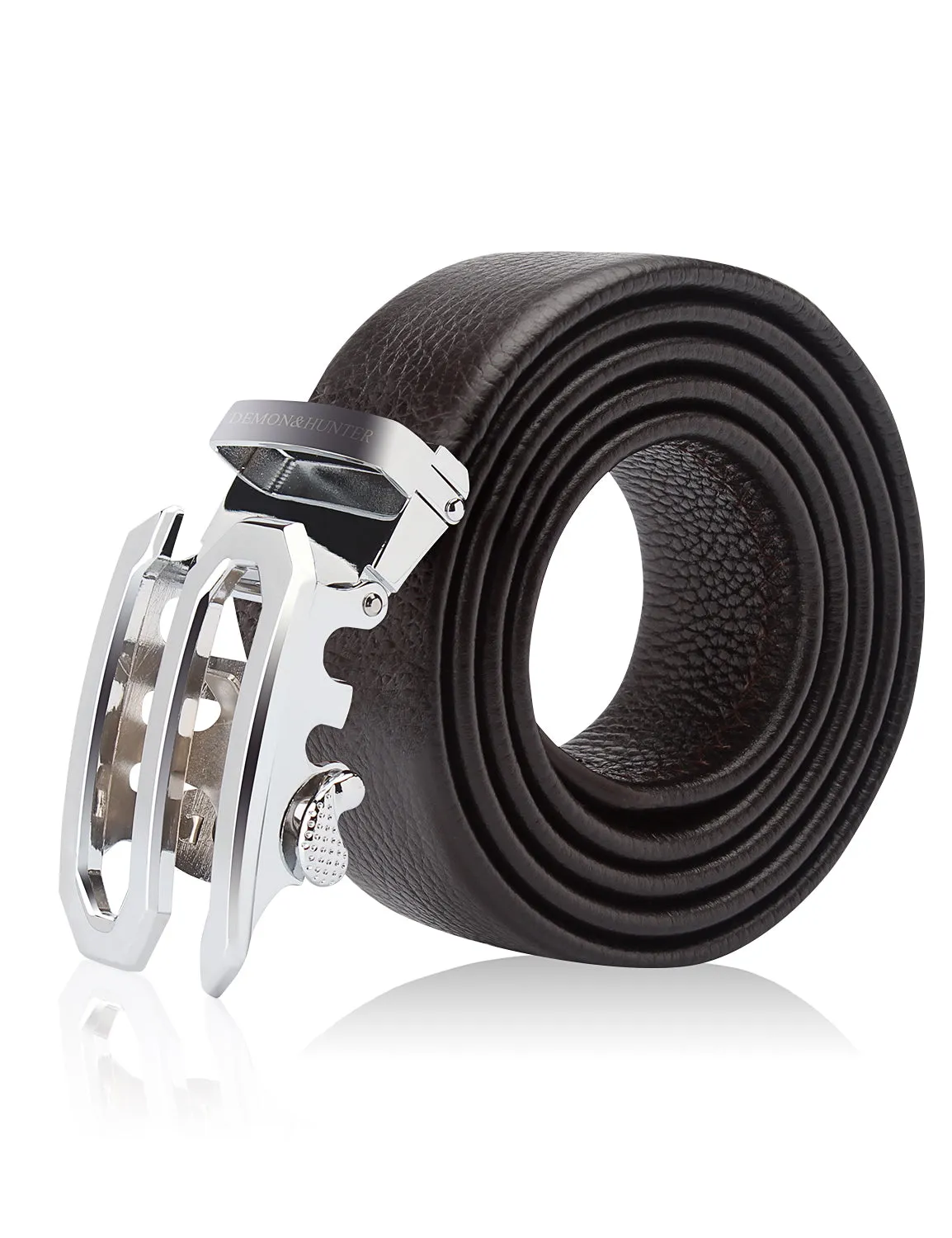 Demon&Hunter Luxury Series Men's Belt Auto Buckle DH-ABL/No.1 UPC:645080843057