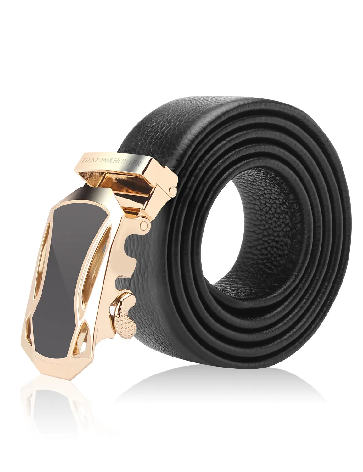 Demon&Hunter Luxury Series Men's Belt Auto Buckle DH-ABL/No.1 UPC:645080843057