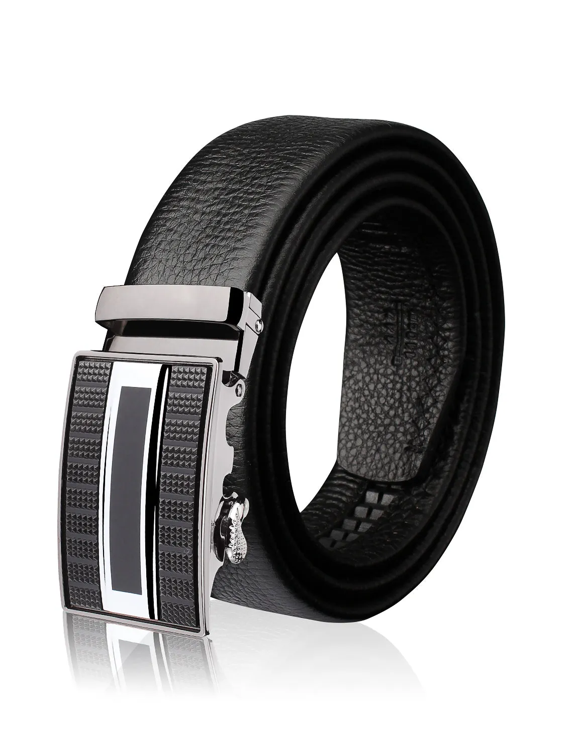 Demon&Hunter Luxury Series Men's Belt Auto Buckle DH-ABL/No.1 UPC:645080843057