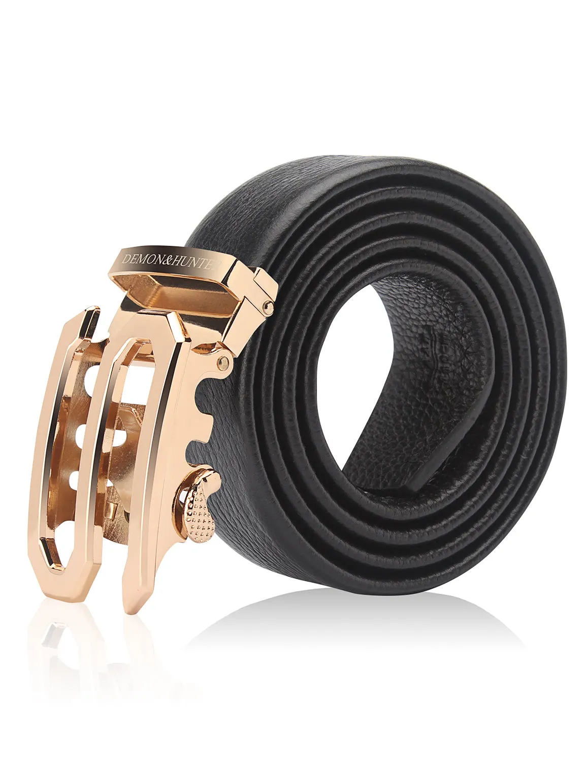 Demon&Hunter Luxury Series Men's Belt Auto Buckle DH-ABL/No.1 UPC:645080843057