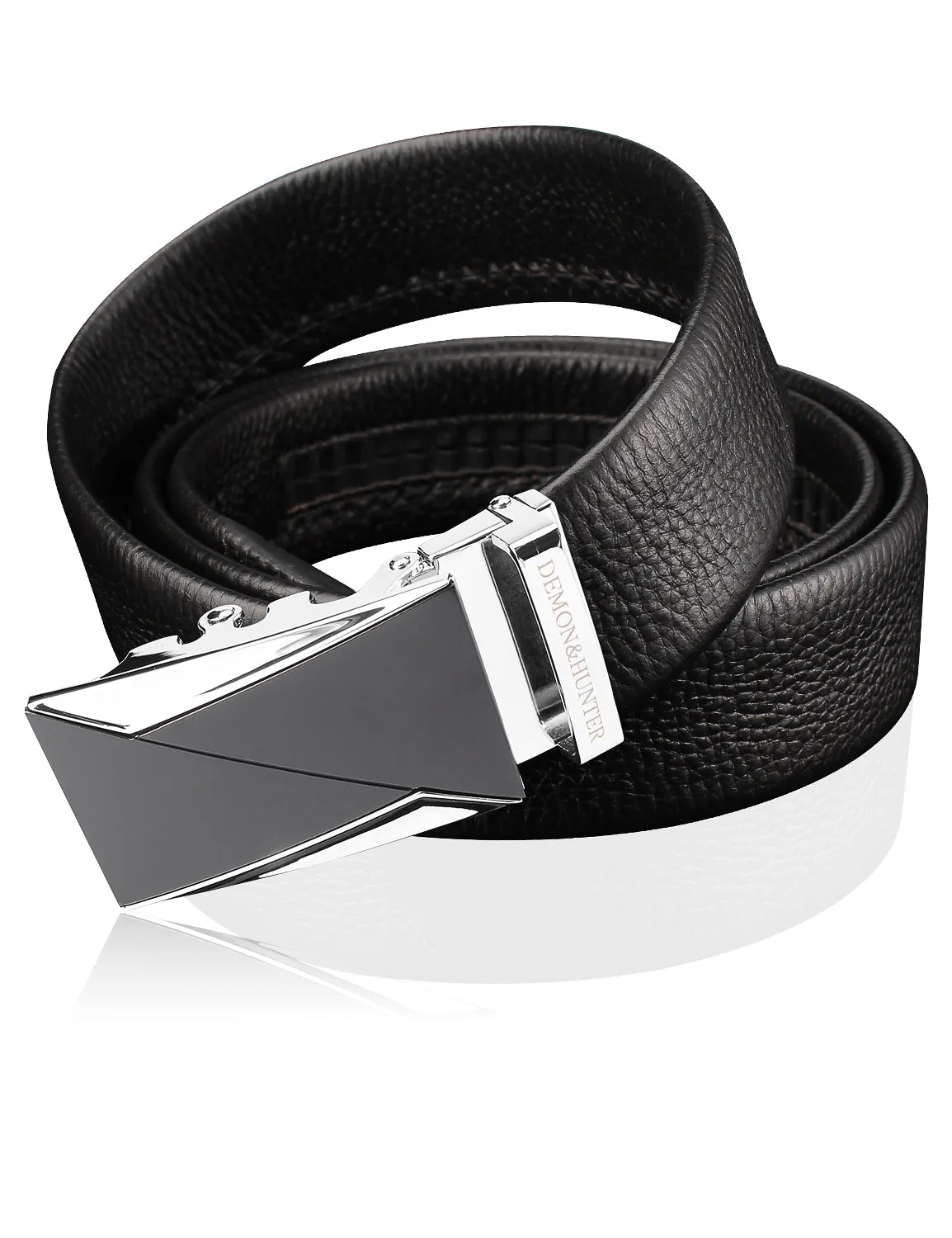 Demon&Hunter Luxury Series Men's Belt Auto Buckle DH-ABL/No.1 UPC:645080843057