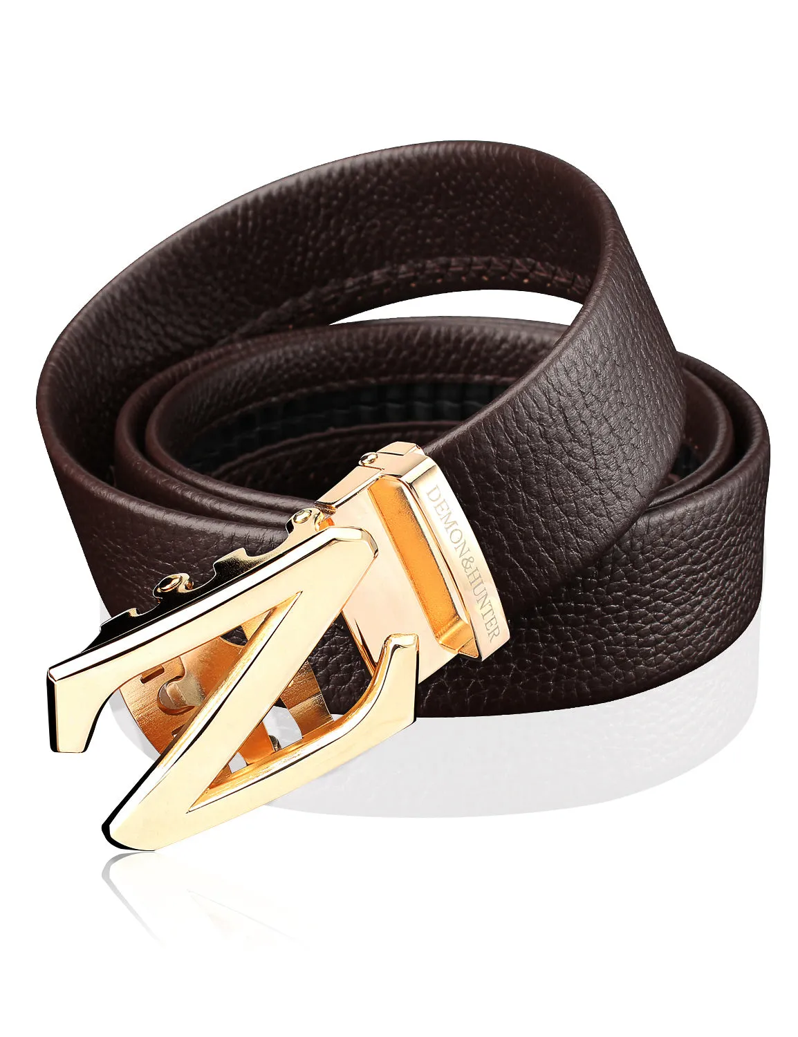 Demon&Hunter Luxury Series Men's Belt Auto Buckle DH-ABL/No.1 UPC:645080843057