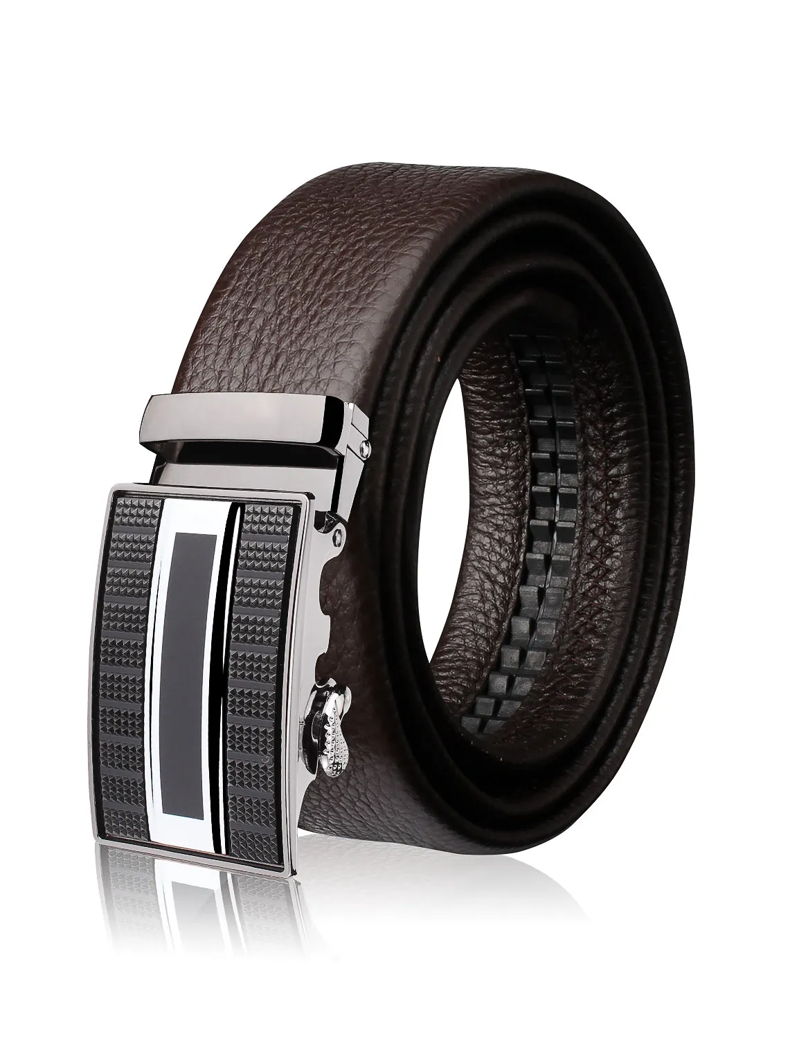 Demon&Hunter Luxury Series Men's Belt Auto Buckle DH-ABL/No.1 UPC:645080843057