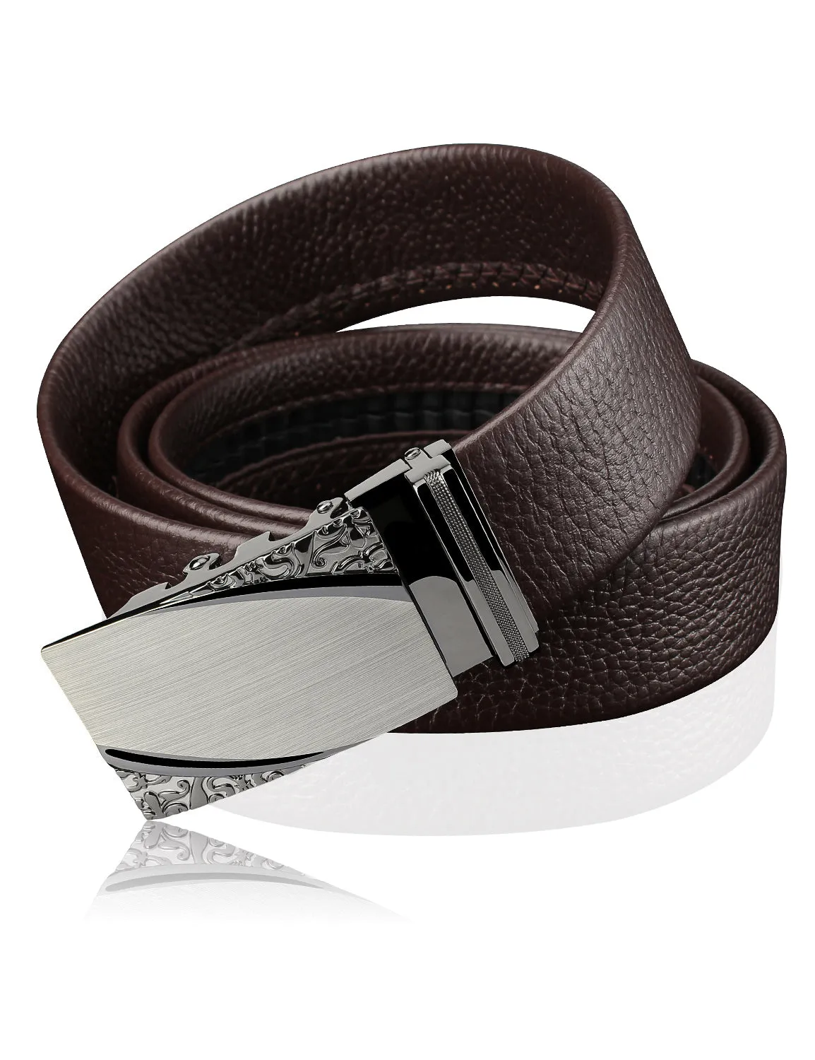 Demon&Hunter Luxury Series Men's Belt Auto Buckle DH-ABL/No.1 UPC:645080843057