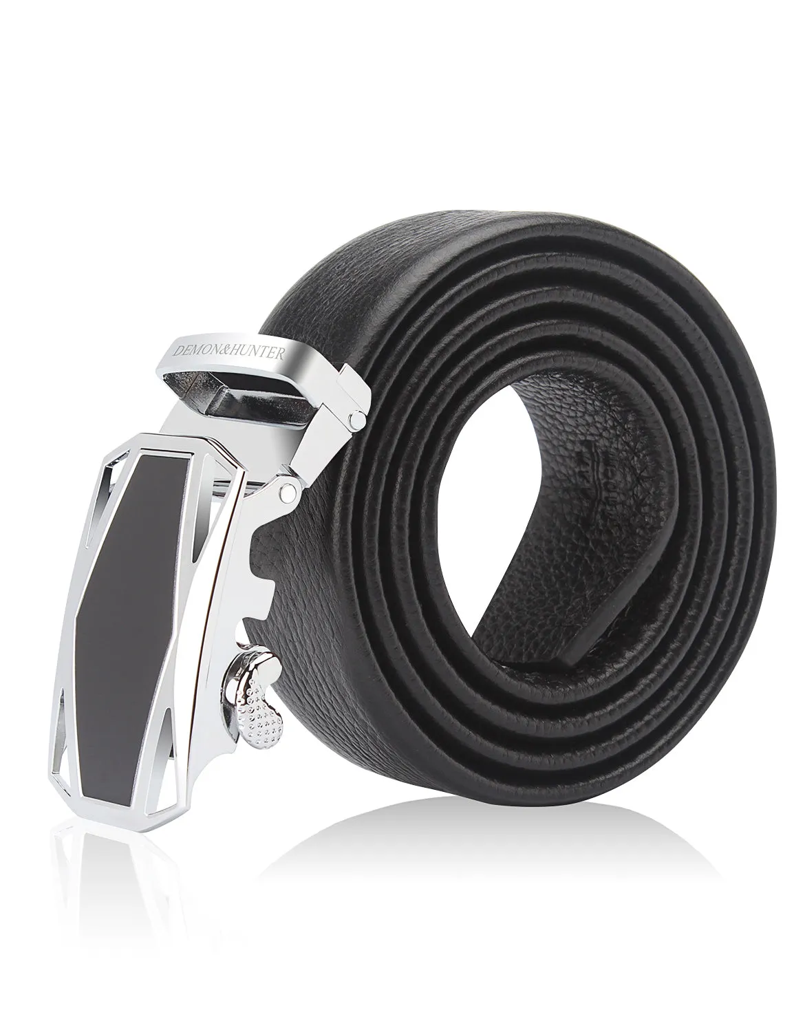 Demon&Hunter Luxury Series Men's Belt Auto Buckle DH-ABL/No.1 UPC:645080843057