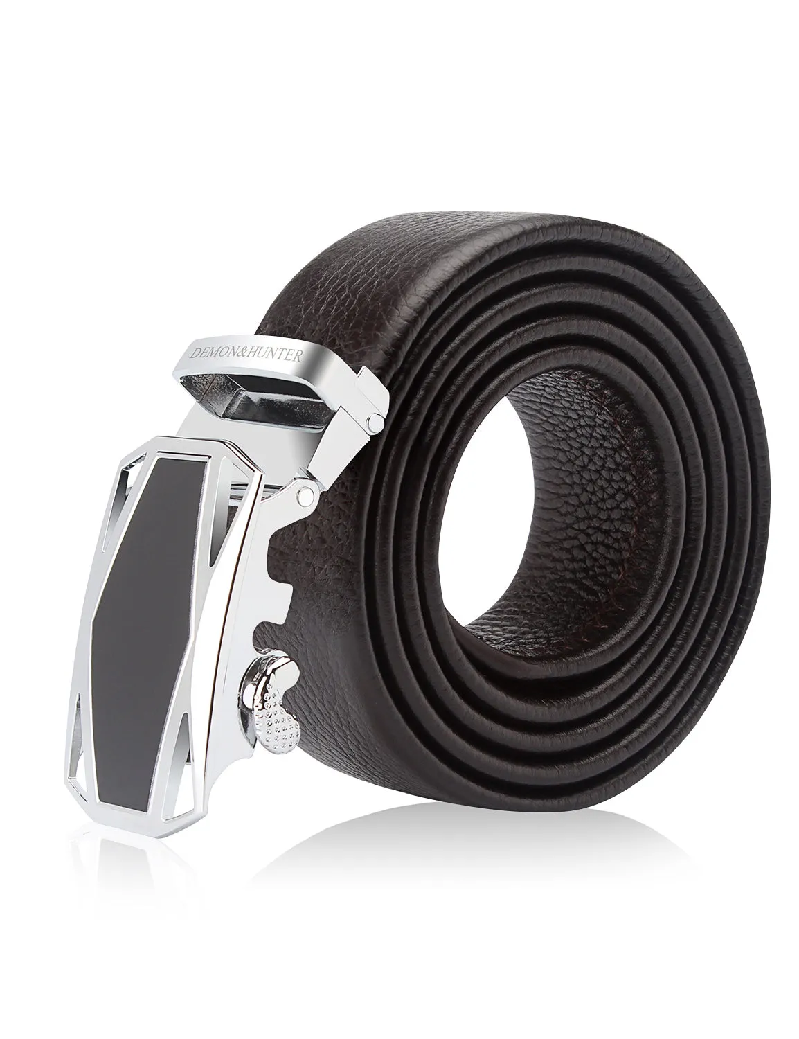 Demon&Hunter Luxury Series Men's Belt Auto Buckle DH-ABL/No.1 UPC:645080843057