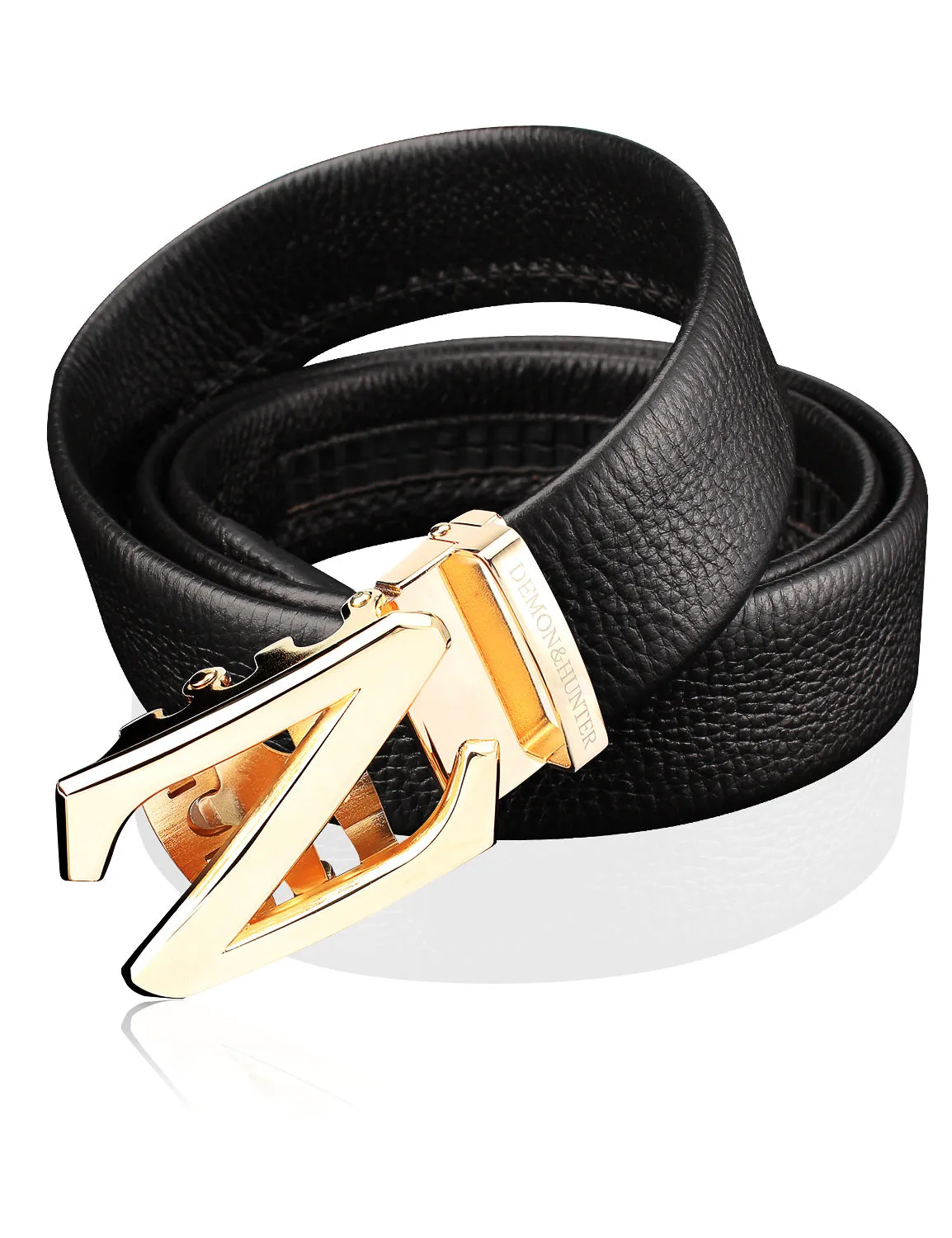 Demon&Hunter Luxury Series Men's Belt Auto Buckle DH-ABL/No.1 UPC:645080843057