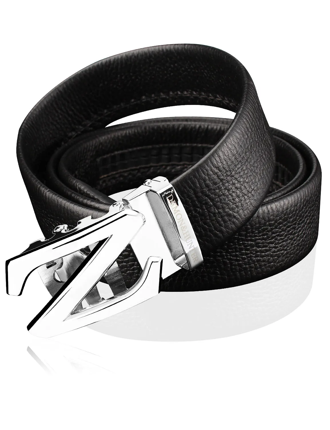 Demon&Hunter Luxury Series Men's Belt Auto Buckle DH-ABL/No.1 UPC:645080843057