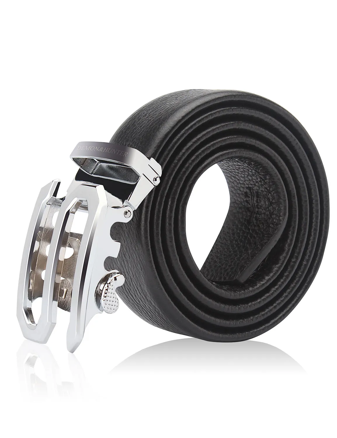 Demon&Hunter Luxury Series Men's Belt Auto Buckle DH-ABL/No.1 UPC:645080843057