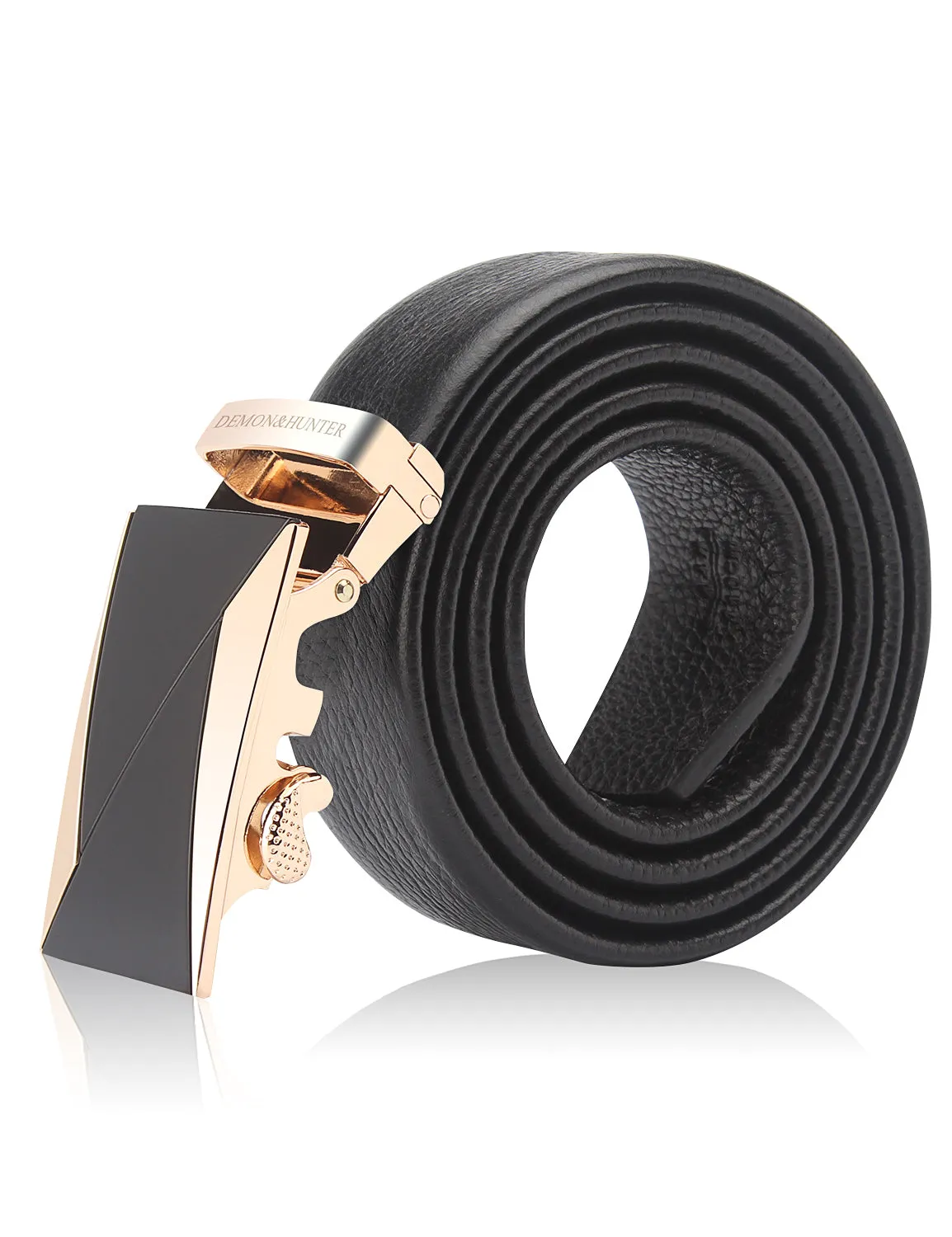 Demon&Hunter Luxury Series Men's Belt Auto Buckle DH-ABL/No.1 UPC:645080843057