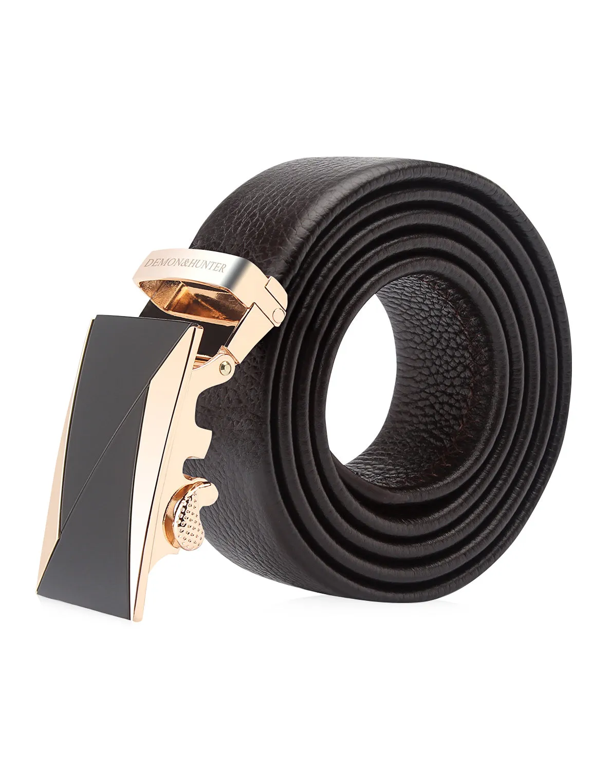 Demon&Hunter Luxury Series Men's Belt Auto Buckle DH-ABL/No.1 UPC:645080843057