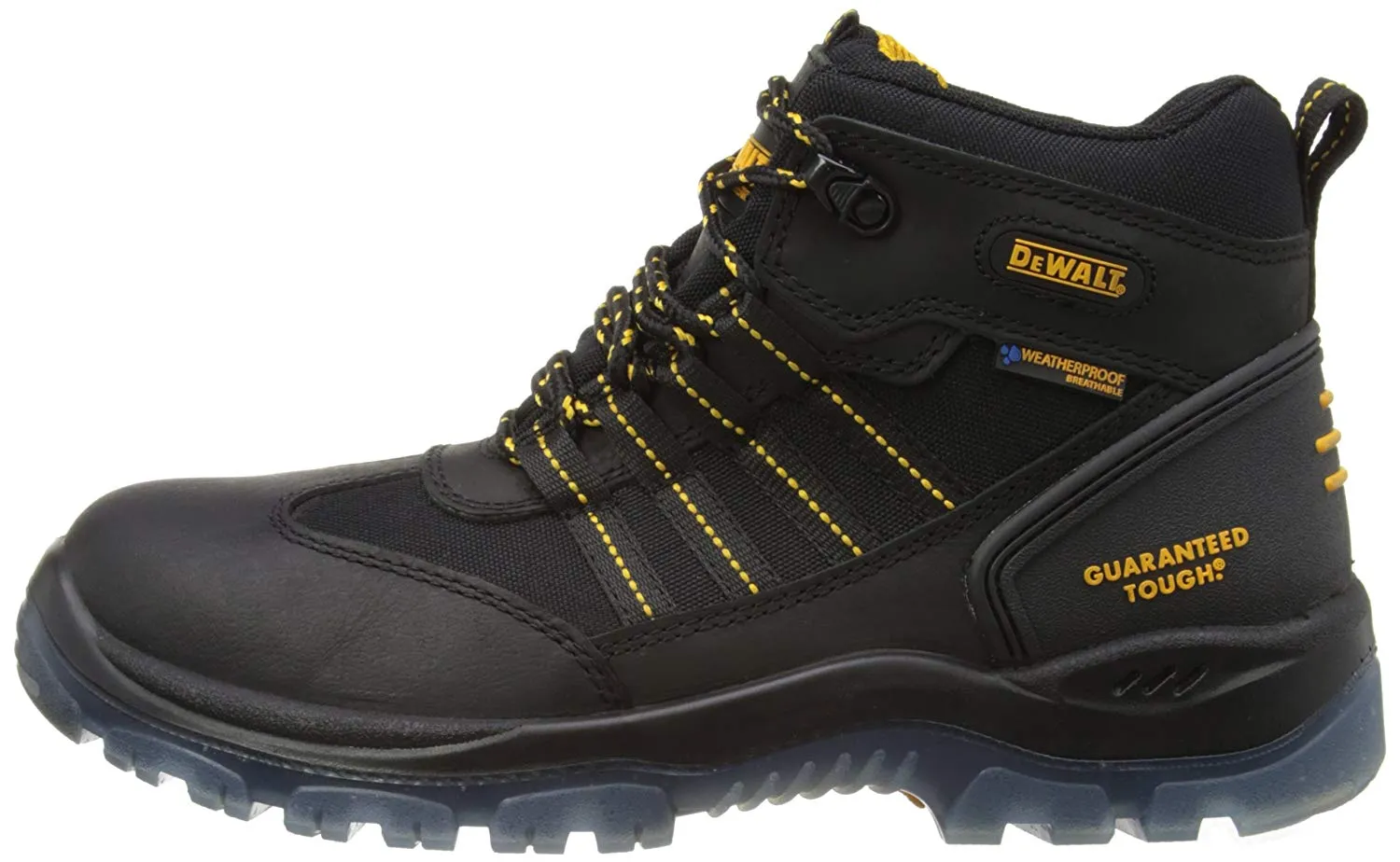 DEWALT Nickel Waterproof S3 WR SRA Steel ToeCap Black Safety Boots