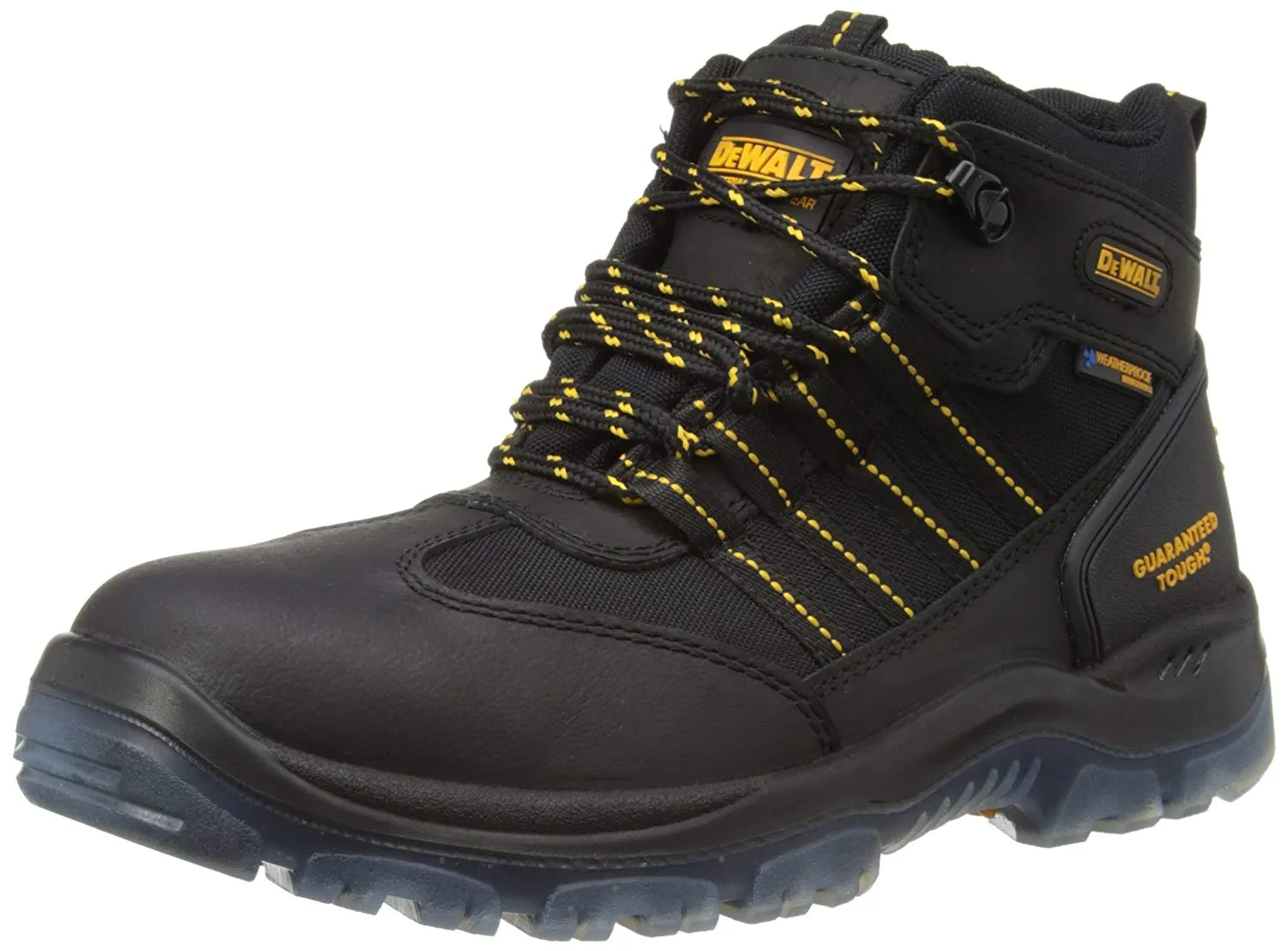 DEWALT Nickel Waterproof S3 WR SRA Steel ToeCap Black Safety Boots