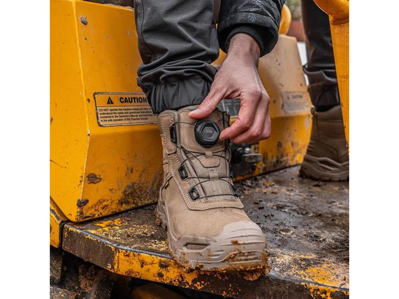 Dewalt Power Tools Boa Lightweight Boots Stone Uk 7 Eur 41