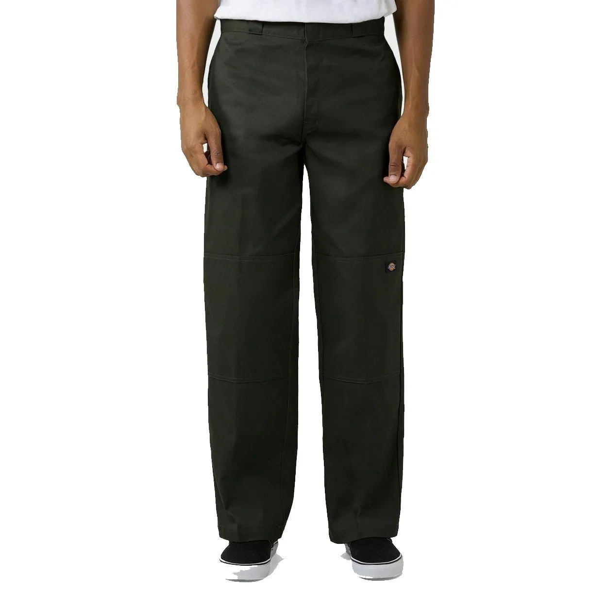 DICKIES CARGO CANVAS LOOSE FIT WASHED DARK KHAKI
