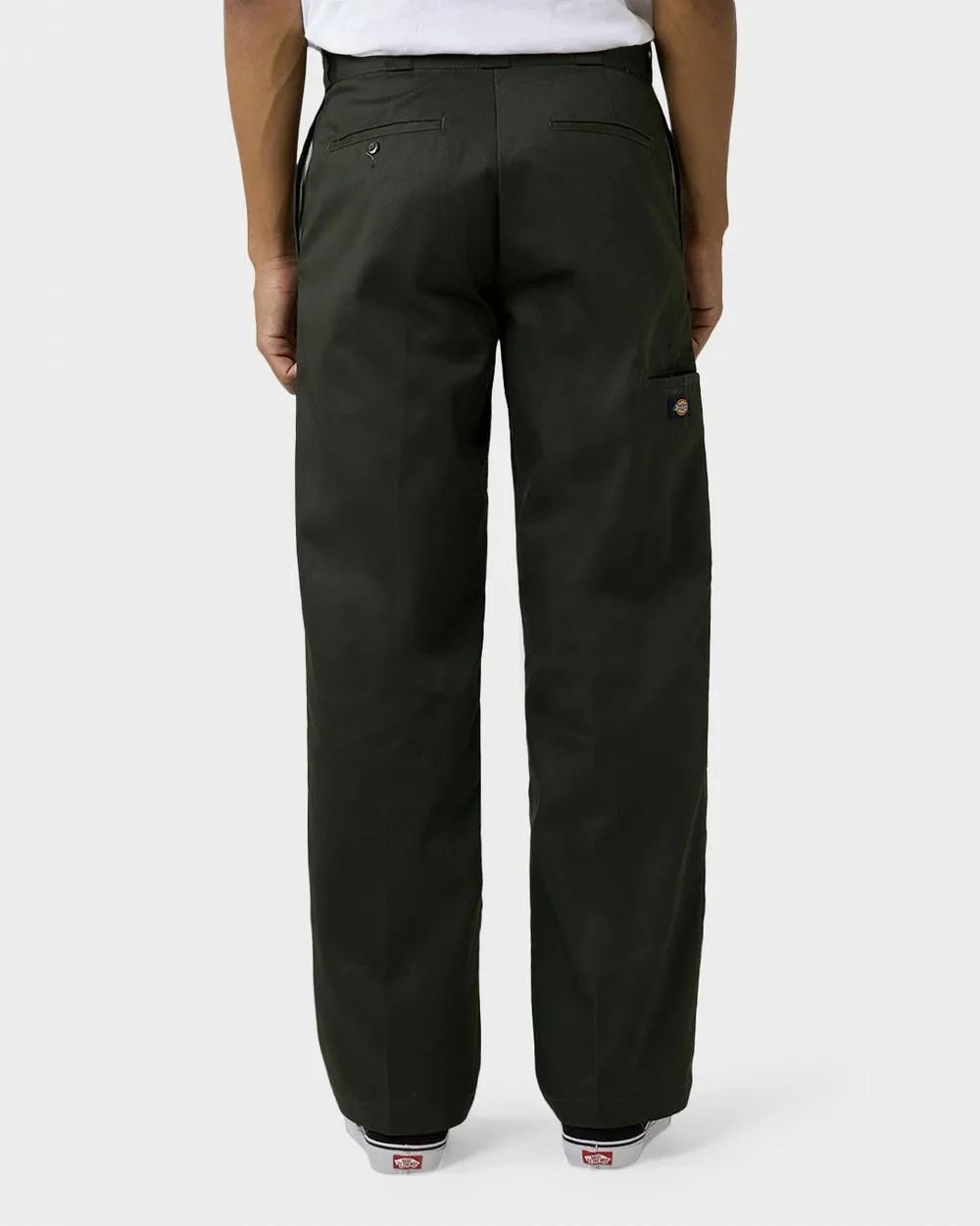 DICKIES CARGO CANVAS LOOSE FIT WASHED DARK KHAKI