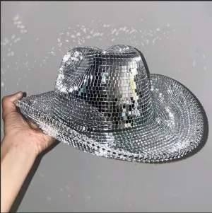 Disco Rhinestone Cowboy Hat