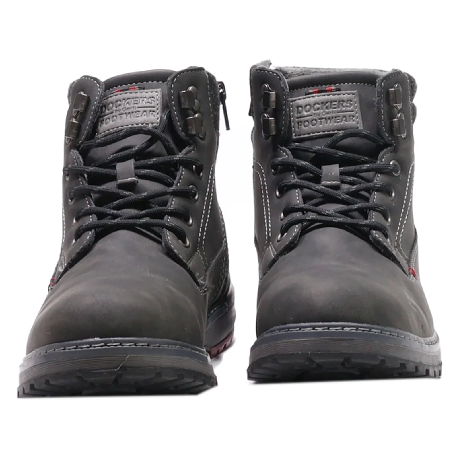 DOCKERS Chukka Boots Grey Synthetic Mens UK 7