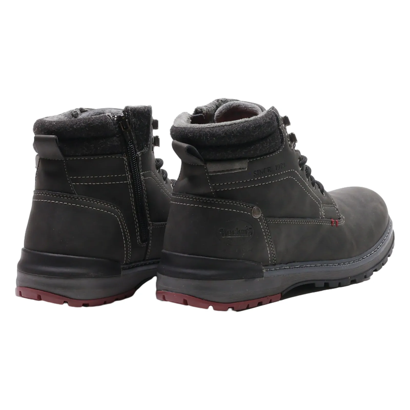DOCKERS Chukka Boots Grey Synthetic Mens UK 7