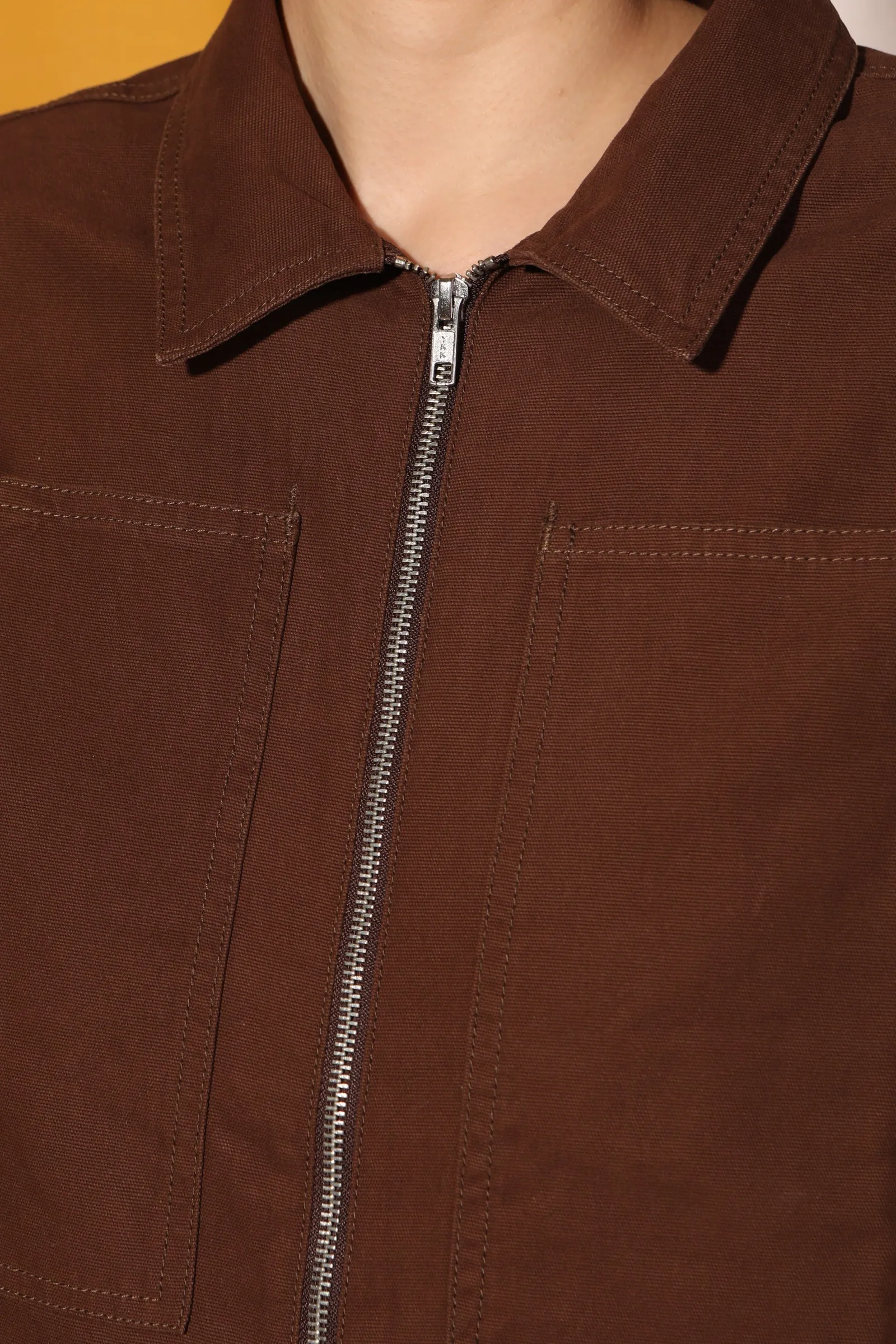 Dominic Boilersuit Chocolate