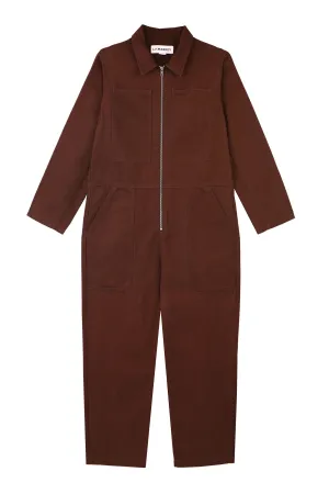 Dominic Boilersuit Chocolate