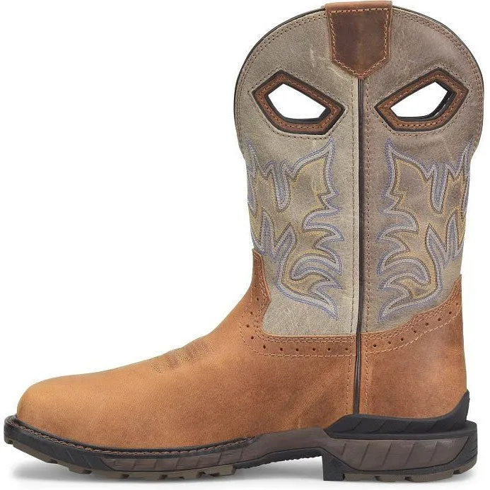 Double H Men's Oatman 11" Composite Waterproof Western Work Boot -Brown- DH5430