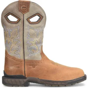 Double H Men's Oatman 11" Composite Waterproof Western Work Boot -Brown- DH5430