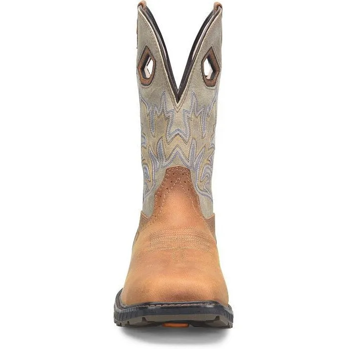 Double H Men's Oatman 11" Composite Waterproof Western Work Boot -Brown- DH5430