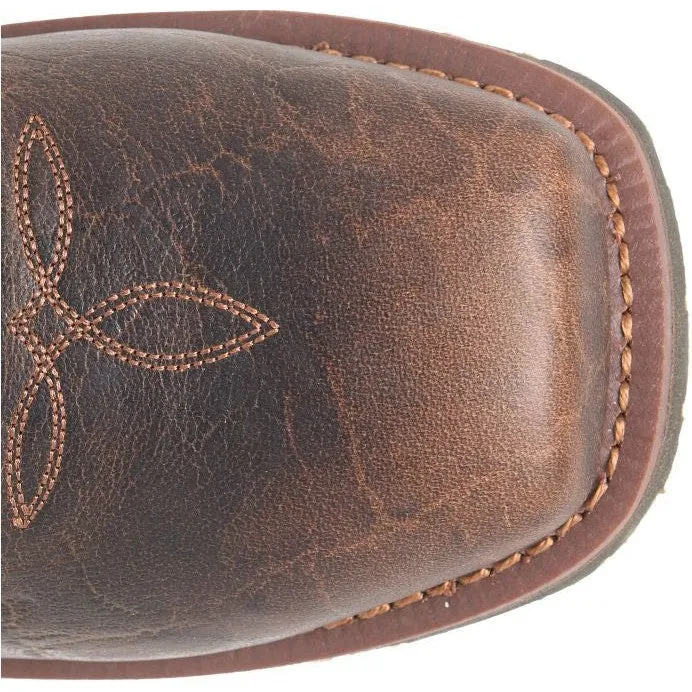Double H Men's Outlook 11" Composite Toe Waterproof Western Work Boot -Brown- DH6143