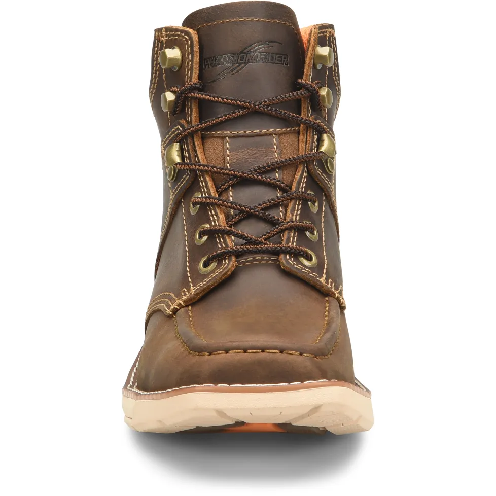 Double H Men's Phantom Rider  Brunel 6" Composite Toe Western Work Boot - Brown - DH5375
