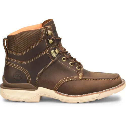 Double H Men's Phantom Rider  Brunel 6" Composite Toe Western Work Boot - Brown - DH5375
