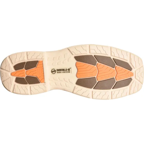 Double H Men's Phantom Rider  Brunel 6" Composite Toe Western Work Boot - Brown - DH5375