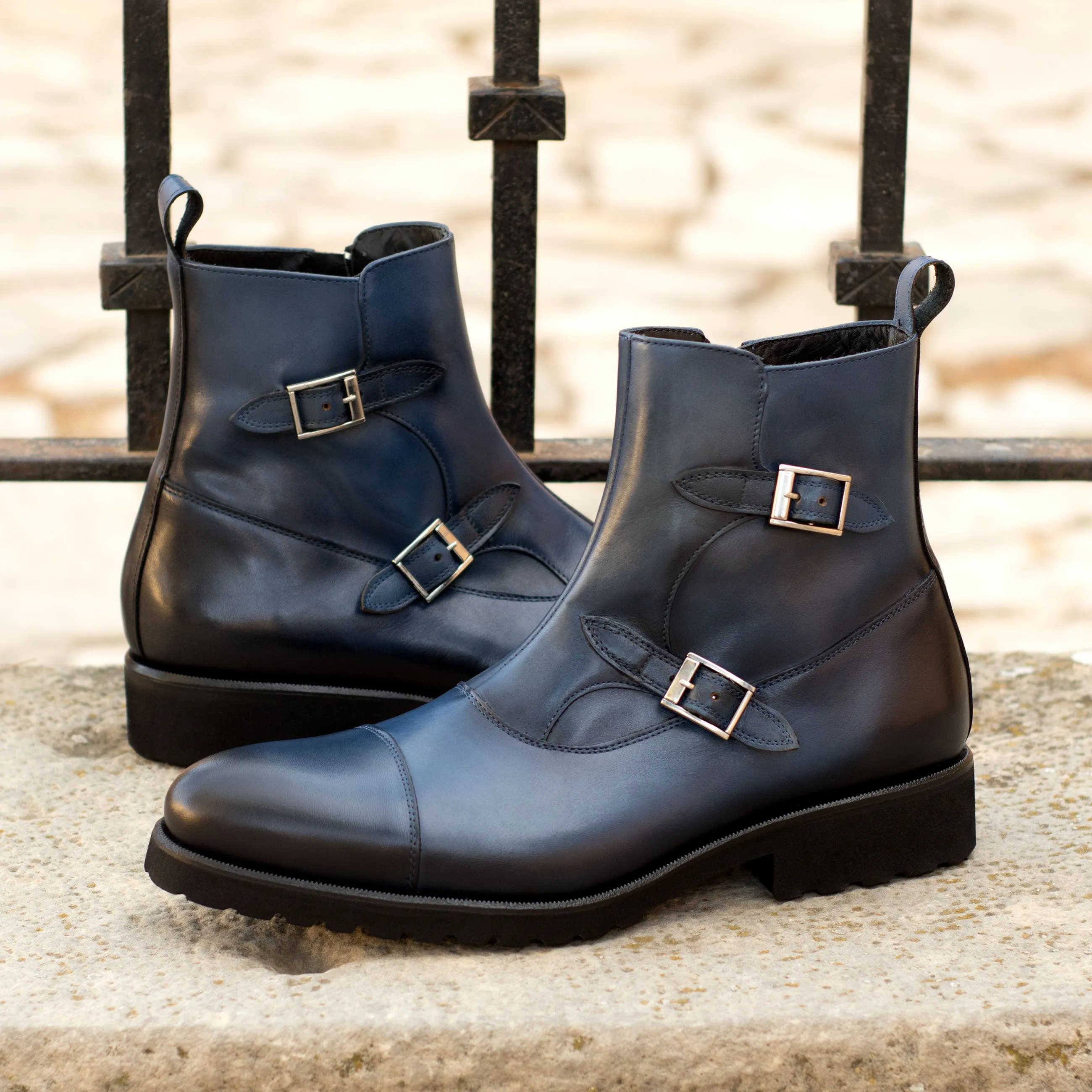 Double Monk Boots MADISON